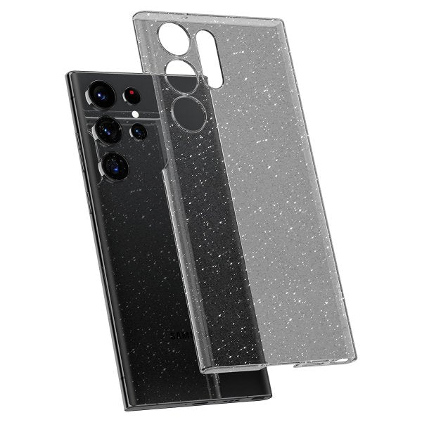 Spigen Samsung Galaxy S23 Ultra Air Skin Glitter Crystal Quartz -kuori