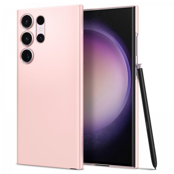Spigen Samsung Galaxy S23 Ultra Kotelo AirSkin Misty Pink