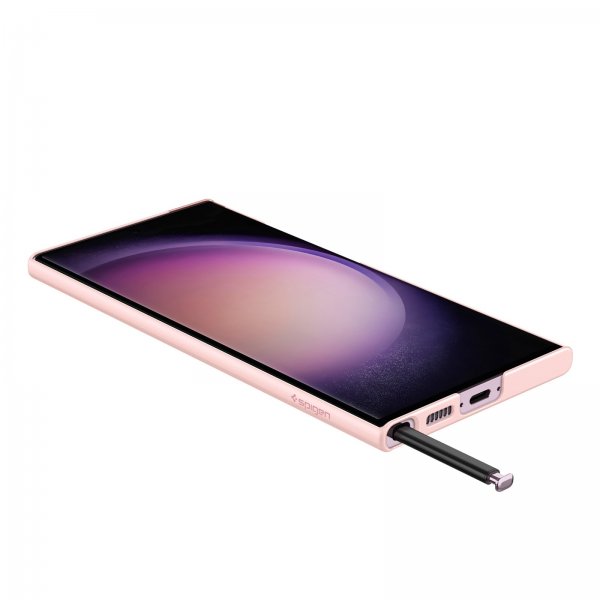 Spigen Samsung Galaxy S23 Ultra Kotelo AirSkin Misty Pink