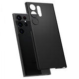 Spigen Samsung Galaxy S23 Ultra AirSkin -suojakuori, musta