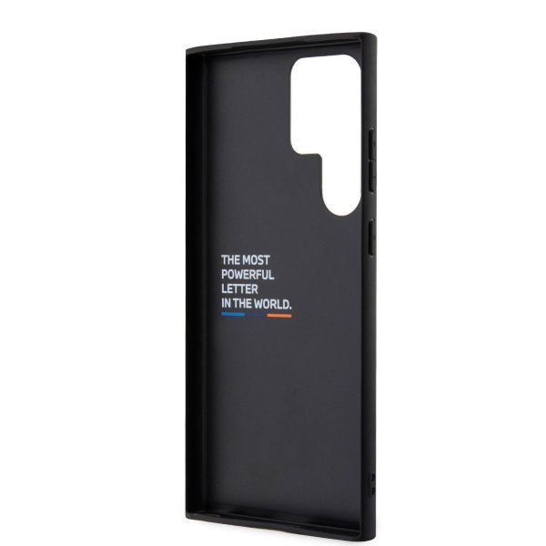 BMW Samsung Galaxy S23 Ultra Suojakuori Carbon & Stripe Musta