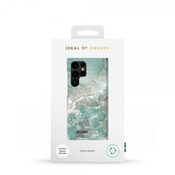 Ideal of Sweden Samsung Galaxy S23 Ultra Kuori Fashion Case Azura Marble