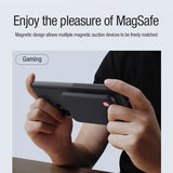 Nillkin Samsung Galaxy S23 Ultra Kuori Super Frosted Shield Pro MagSafe Musta