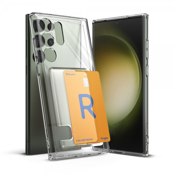 Ringke Samsung Galaxy S23 Ultra Kuori Fusion Card Clear