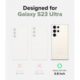 Ringke Samsung Galaxy S23 Ultra -suojakuori Fusion Magnetic Matte Clear
