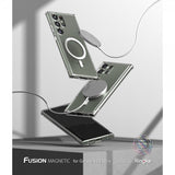 Ringke Samsung Galaxy S23 Ultra -suojakuori Fusion Magnetic Matte Clear