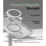 Ringke Samsung Galaxy S23 Ultra -suojakuori Fusion Magnetic Matte Clear