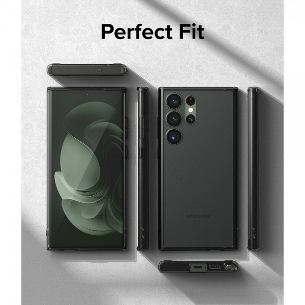 Ringke Samsung Galaxy S23 Ultra Kuori Fusion Matte Smoke Black