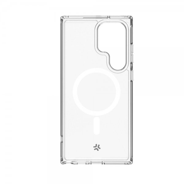 Celly Samsung Galaxy S23 Ultra -suojakuori GELSKINMAG MagSafe Läpinäkyvä