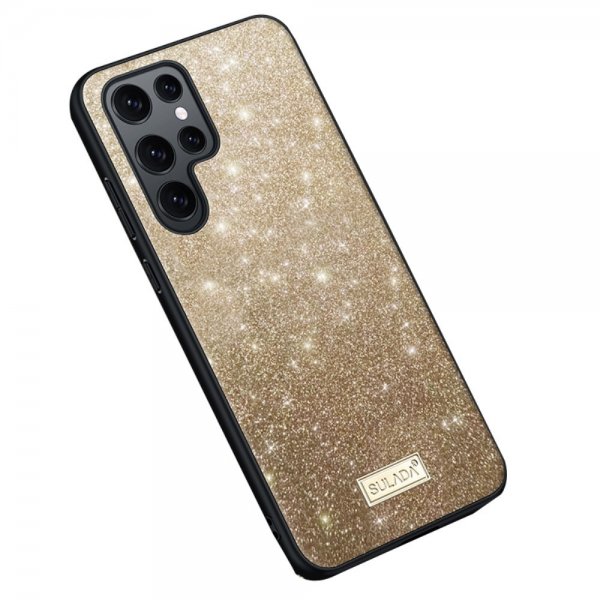 Sulada Samsung Galaxy S23 Ultra Glitter-kultakuori