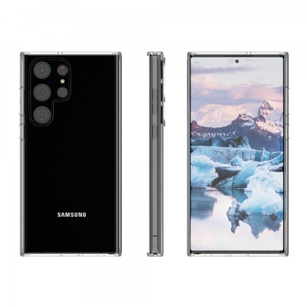 dbramante1928 Samsung Galaxy S23 Ultra -suojakuori Iceland Pro läpinäkyvä