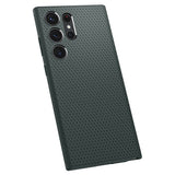 Spigen Samsung Galaxy S23 Ultra -suojakuori Liquid Air Abyss Green