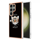 Samsung Galaxy S23 Ultra -suojakuori sormirenkaalla, kuvio: Release Your Little Wild