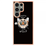 Samsung Galaxy S23 Ultra -suojakuori sormirenkaalla, kuvio: Release Your Little Wild