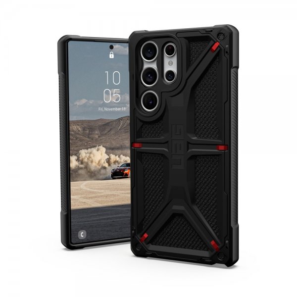 Urban Armor Gear (UAG) Samsung Galaxy S23 Ultra Suojakuori Monarch Kevlar Black