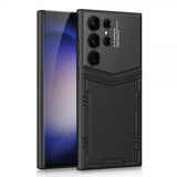 GKK Samsung Galaxy S23 Ultra Harjattu kuvio -suojakuori