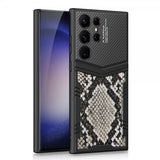 GKK Samsung Galaxy S23 Ultra Kuori Kuvio Käärme