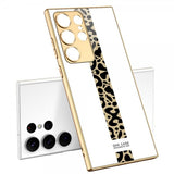 GKK Samsung Galaxy S23 Ultra Kuori Leopardikuvio