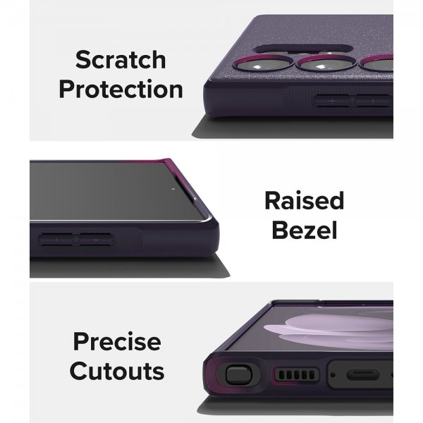 Ringke Samsung Galaxy S23 Ultra Kuori Onyx Deep Purple