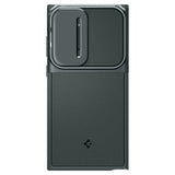 Spigen Samsung Galaxy S23 Ultra -suojakuori Optik Armor Abyss Green