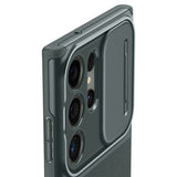Spigen Samsung Galaxy S23 Ultra -suojakuori Optik Armor Abyss Green
