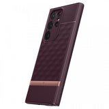 Caseology Samsung Galaxy S23 Ultra Kuori Parallax Burgundy
