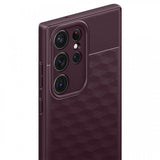 Caseology Samsung Galaxy S23 Ultra Kuori Parallax Burgundy