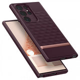 Caseology Samsung Galaxy S23 Ultra Kuori Parallax Burgundy