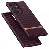 Caseology Samsung Galaxy S23 Ultra Kuori Parallax Burgundy