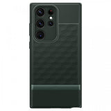Caseology Samsung Galaxy S23 Ultra -suojakuori Parallax Midnight Green