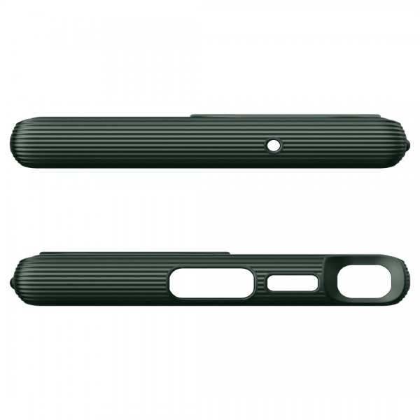Caseology Samsung Galaxy S23 Ultra -suojakuori Parallax Midnight Green