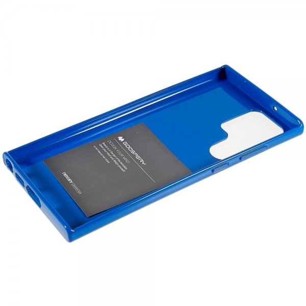 Samsung Galaxy S23 Ultra Kuori Pearl Jelly Sininen