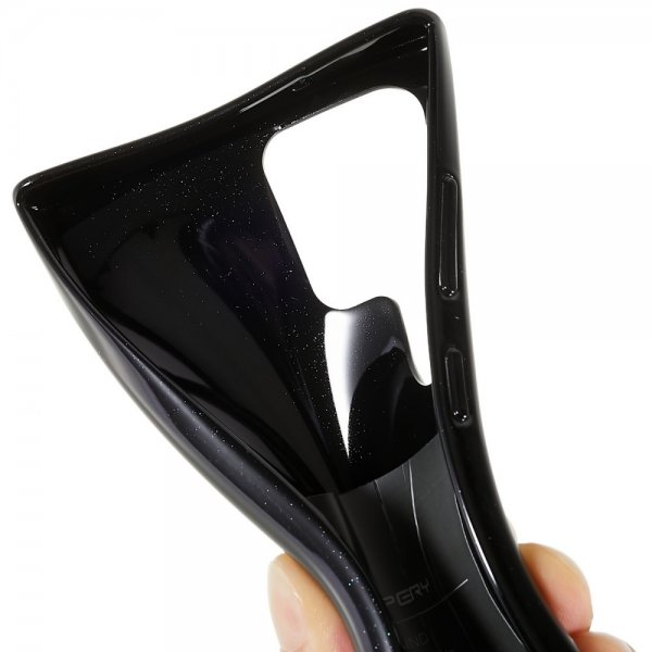 Samsung Galaxy S23 Ultra Kuori Pearl Jelly Musta