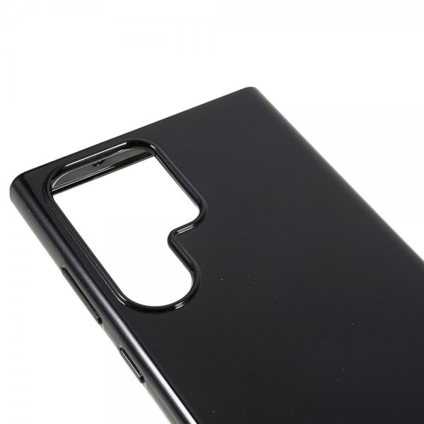 Samsung Galaxy S23 Ultra Kuori Pearl Jelly Musta