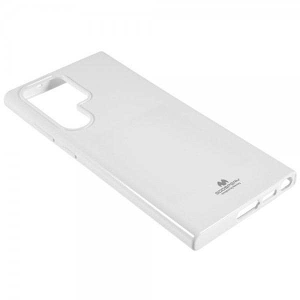 Samsung Galaxy S23 Ultra Kuori Pearl Jelly Valkoinen