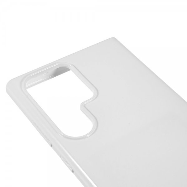Samsung Galaxy S23 Ultra Kuori Pearl Jelly Valkoinen