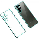 Sulada Samsung Galaxy S23 Ultra Kuori Pinnoitetut Reunat Vihreä
