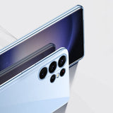 Sulada Samsung Galaxy S23 Ultra Kuori Pinnoitettu Reuna Hopea