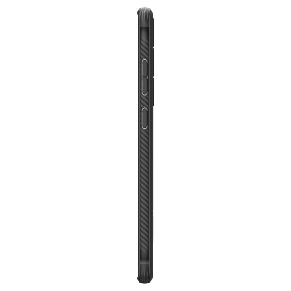 Spigen Samsung Galaxy S23 Ultra -suojakuori Rugged Armor Matte Black