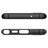 Spigen Samsung Galaxy S23 Ultra -suojakuori Rugged Armor Matte Black