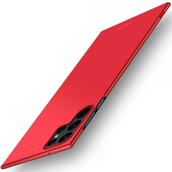 Mofi Samsung Galaxy S23 Ultra Kuori Shield Slim Punainen