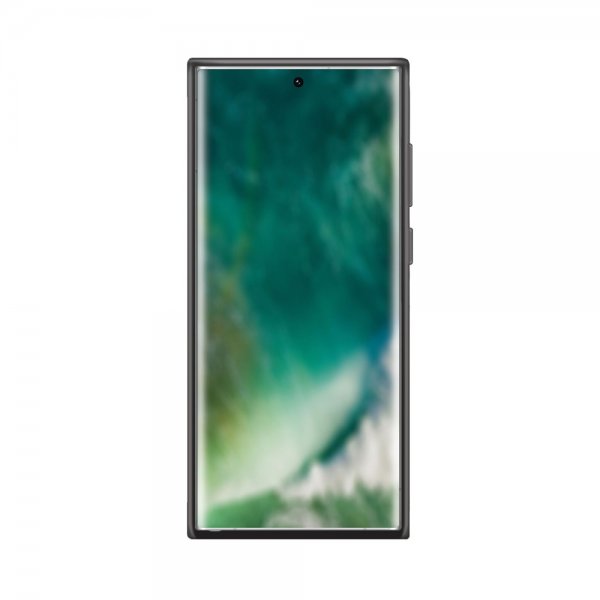 Xqisit Samsung Galaxy S23 Ultra Silikonikuori, musta