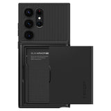 Spigen Samsung Galaxy S23 Ultra Kuori Slim Armor CS Musta