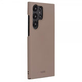 holdit Samsung Galaxy S23 Ultra Kuori Slim Case Mocha Brown