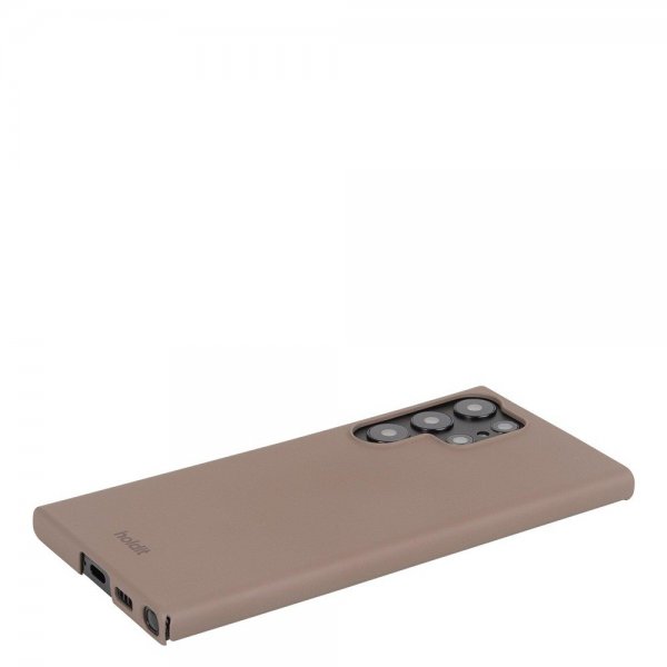 holdit Samsung Galaxy S23 Ultra Kuori Slim Case Mocha Brown