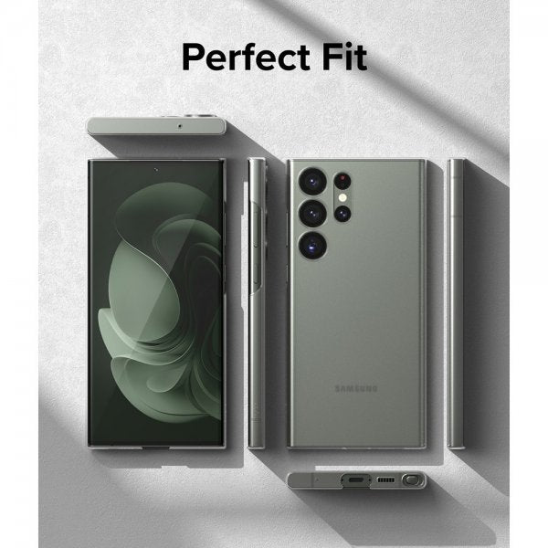 Ringke Samsung Galaxy S23 Ultra Kuori Slim Matt Transparentti
