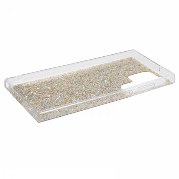 Nordic Covers Samsung Galaxy S23 Ultra Sparkle Series Citrine Gold -kuori