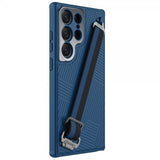 Nillkin Samsung Galaxy S23 Ultra Kuori Strap Case Sininen