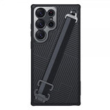 Nillkin Samsung Galaxy S23 Ultra Kuori Strap Case Musta