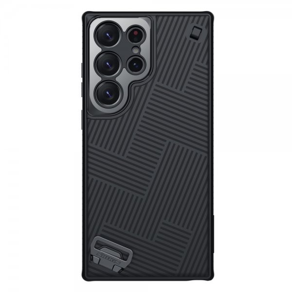 Nillkin Samsung Galaxy S23 Ultra Kuori Strap Case Musta